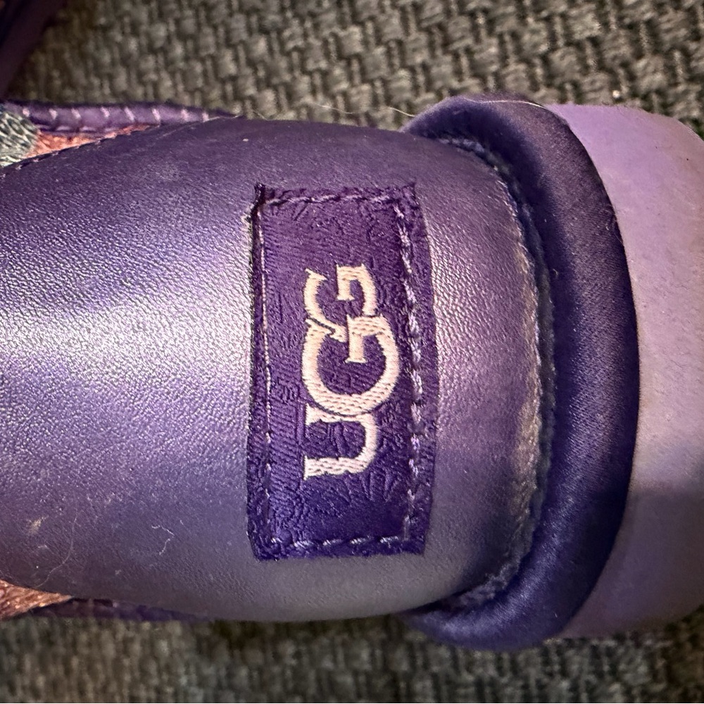 UGG Purple sequin sparkle boots - Picture 4 of 7